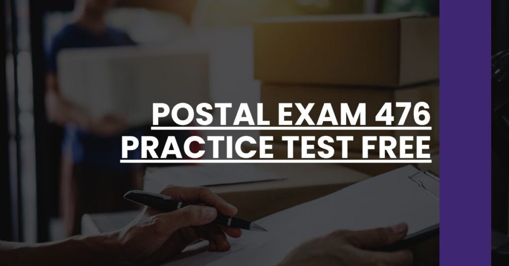 Postal Exam 476 Practice Test Free Feature Image