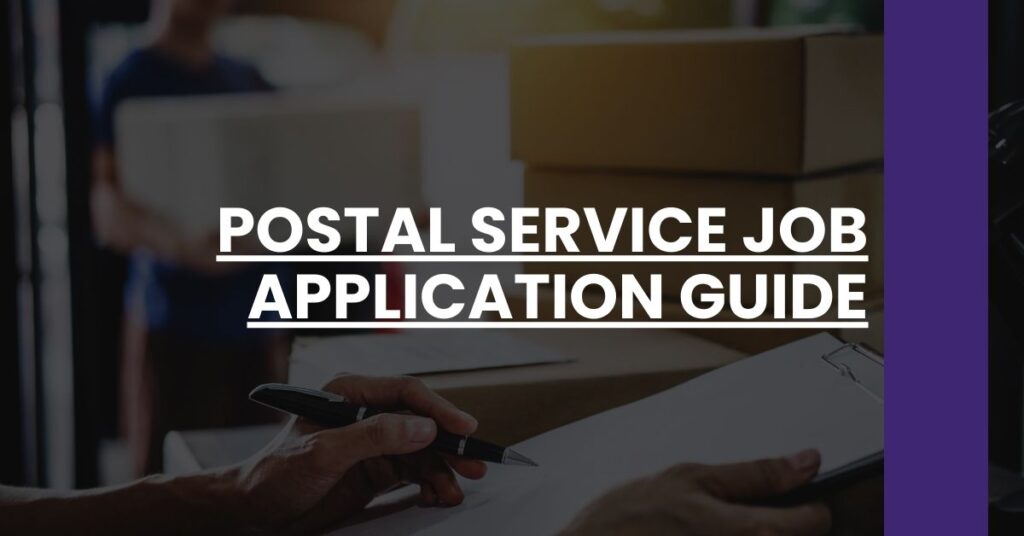 Postal Service Job Application Guide Feature Image