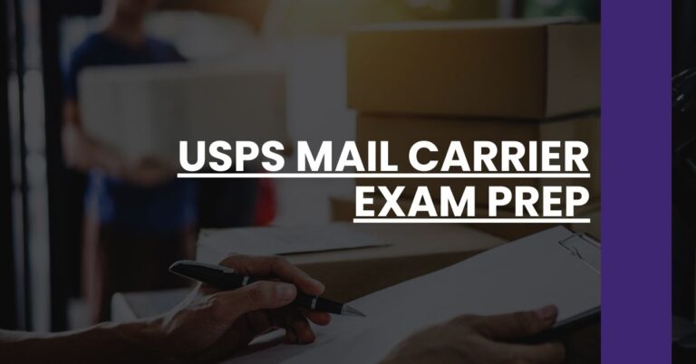 USPS Mail Carrier Exam Prep Feature Image