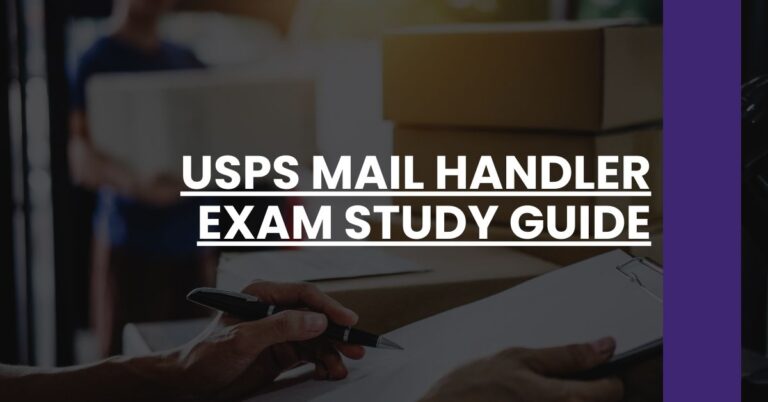 USPS Mail Handler Exam Study Guide Feature Image