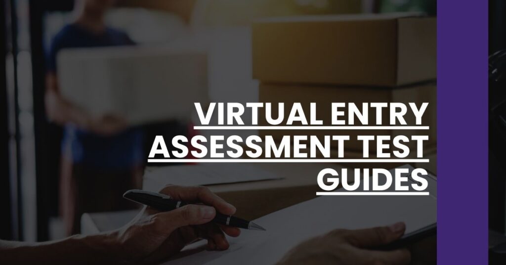 Virtual Entry Assessment Test Guides Feature Image