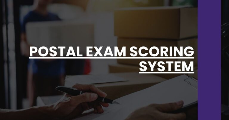 Postal Exam Scoring System Feature Image